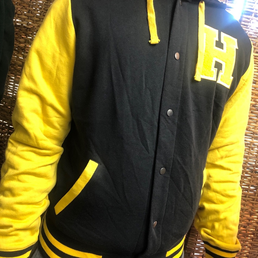 HARRY POTTER Mens M Varsity Letterman Jacket NEW